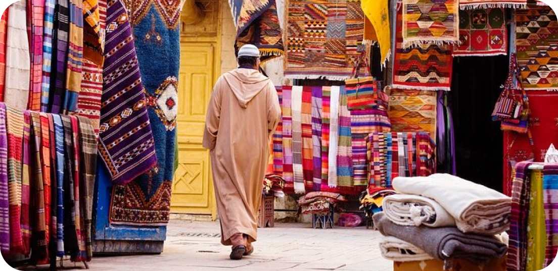 عکس از  بازار عرب‌ها (بازار صفین)